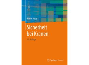 9783662615355 - Sicherheit bei Kranen - Jürgen Koop Gebunden