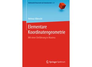 9783662616192 - Mathematik Primarstufe und Sekundarstufe I + II   Elementare Koordinatengeometrie - Helmut Albrecht Kartoniert (TB)