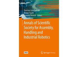 9783662617540 - Annals of Scientific Society for Assembly Handling and Industrial Robotics Kartoniert (TB)