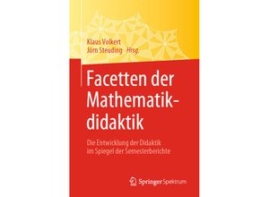 9783662620236 - Facetten der Mathematikdidaktik Kartoniert (TB)