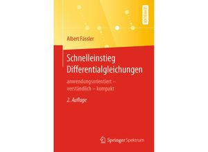 9783662621455 - Schnelleinstieg Differentialgleichungen - Albert Fässler Kartoniert (TB)