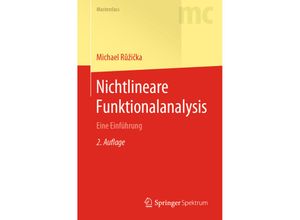 9783662621905 - Masterclass   Nichtlineare Funktionalanalysis - Michael Ruzicka Kartoniert (TB)