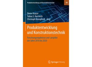 9783662623923 - Produktentwicklung und Konstruktionstechnik Gebunden