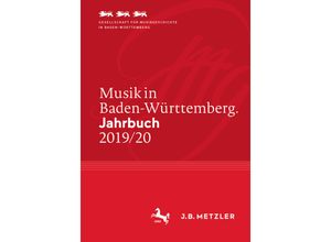 9783662625057 - Musik in Baden-Württemberg Jahrbuch   Musik in Baden-Württemberg Jahrbuch 2019 20 Kartoniert (TB)