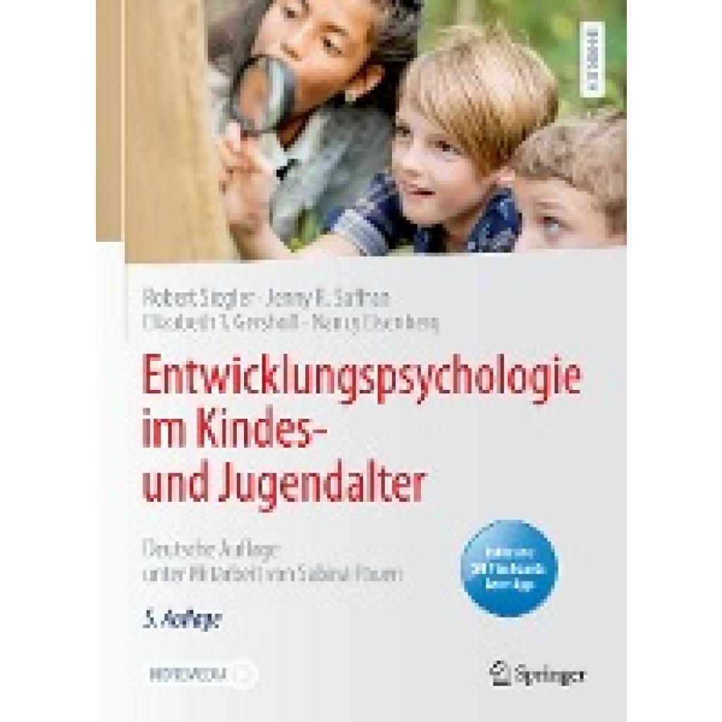 9783662627716 - Siegler Robert Entwicklungspsychologie im Kindes- und Jugendalter