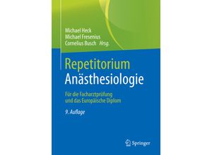 9783662640685 - Repetitorium Anästhesiologie Kartoniert (TB)