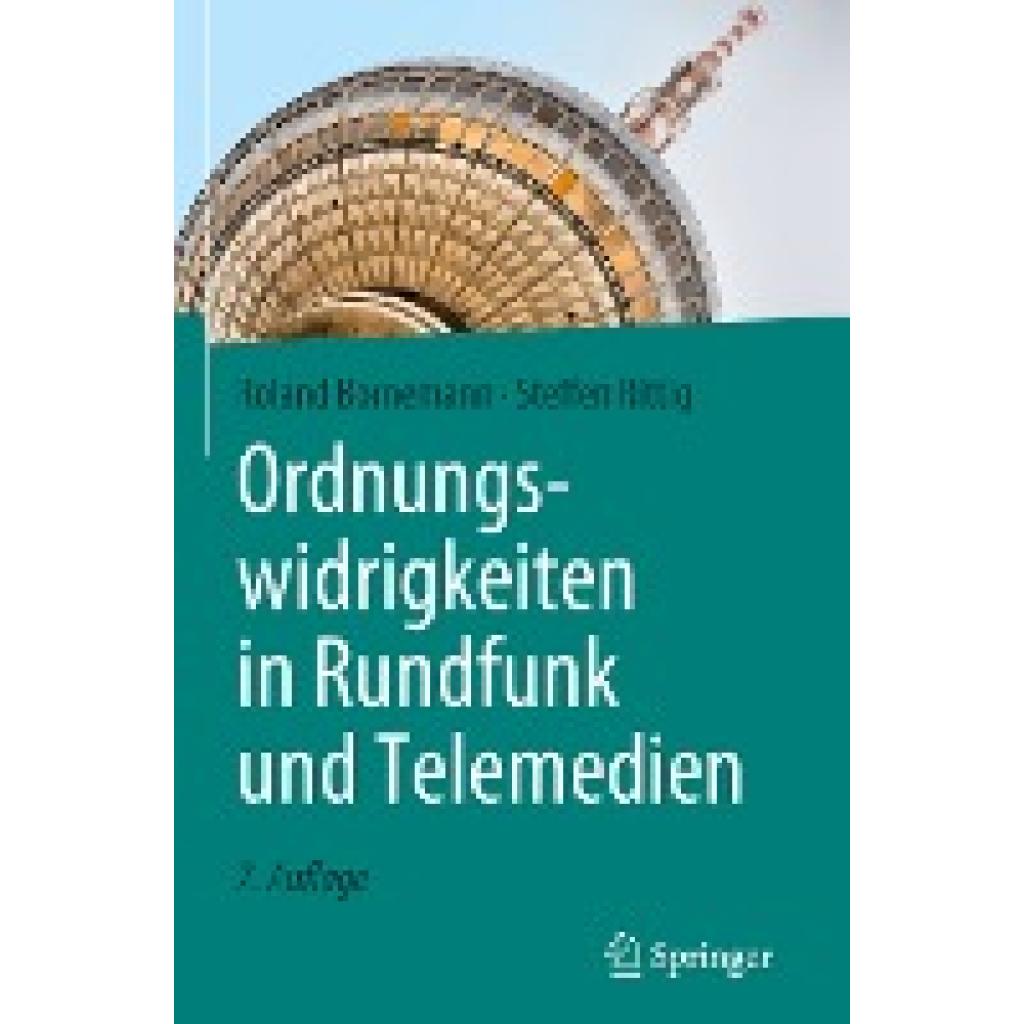 9783662664988 - Bornemann Roland Ordnungswidrigkeiten in Rundfunk und Telemedien