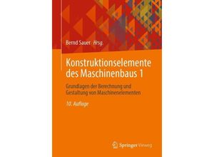 9783662668221 - Konstruktionselemente des Maschinenbaus 1 Kartoniert (TB)