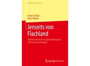 9783662668603 - Mathematik im Kontext   Jenseits von Flachland - David E Rowe Klaus Volkert Kartoniert (TB)