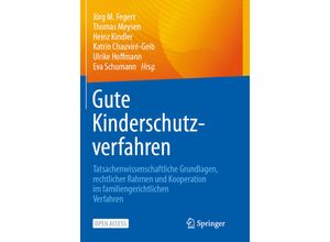 9783662668993 - Gute Kinderschutzverfahren Kartoniert (TB)