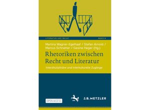 9783662669273 - Rhetoriken zwischen Recht und Literatur Kartoniert (TB)