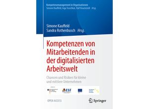 9783662669914 - Kompetenzmanagement in Organisationen   Kompetenzen von Mitarbeitenden in der digitalisierten Arbeitswelt Kartoniert (TB)