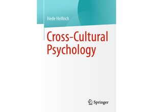 9783662675571 - Cross-Cultural Psychology - Hede Helfrich Kartoniert (TB)