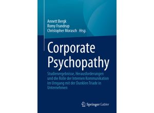 9783662678848 - Corporate Psychopathy Kartoniert (TB)