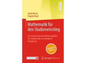 9783662679319 - Mathematik für den Studieneinstieg - Antje Kiesel Regula Krapf Kartoniert (TB)