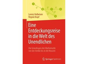 9783662680933 - Eine Entdeckungsreise in die Welt des Unendlichen - Lorenz Halbeisen Regula Krapf Kartoniert (TB)