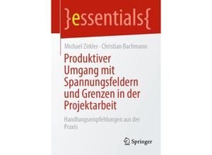 9783662683156 - Essentials   Produktiver Umgang mit Spannungsfeldern und Grenzen in der Projektarbeit - Michael Zirkler Christian Bachmann Kartoniert (TB)