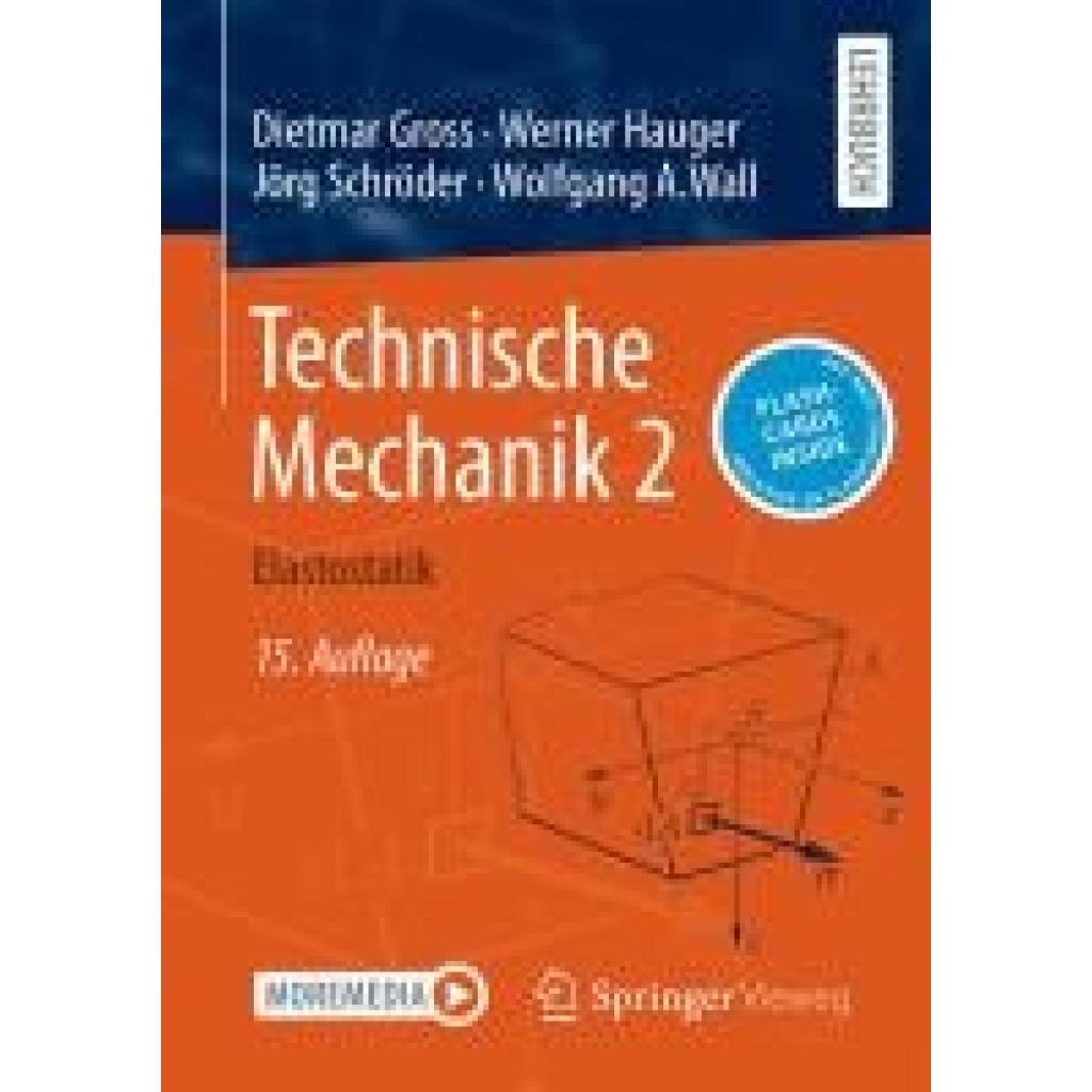 9783662684221 - Gross Dietmar Technische Mechanik 2