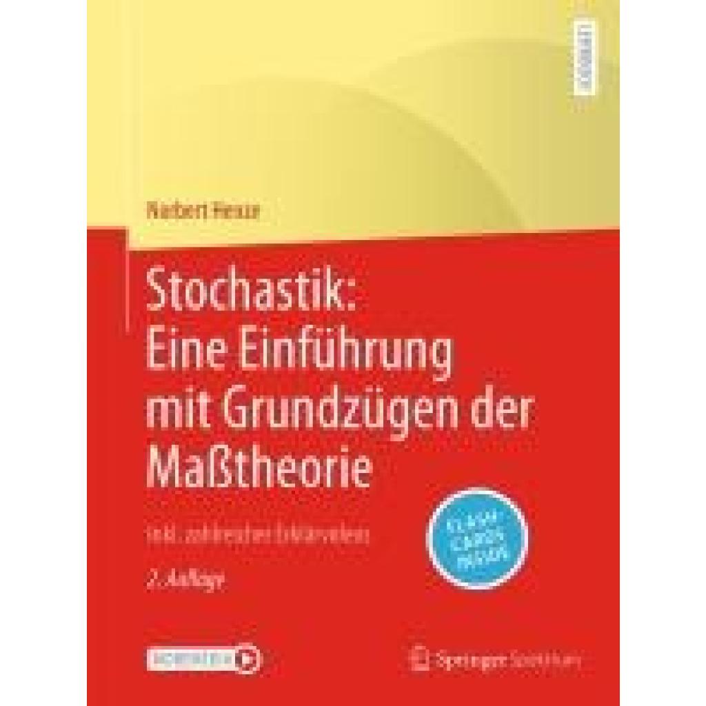 9783662686485 - Henze Norbert Stochastik Eine Einführung mit Grundzügen der Maßtheorie