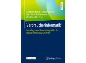 9783662687055 - Verbraucherinformatik Kartoniert (TB)