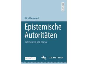 9783662687499 - Epistemische Autoritäten - Rico Hauswald Kartoniert (TB)