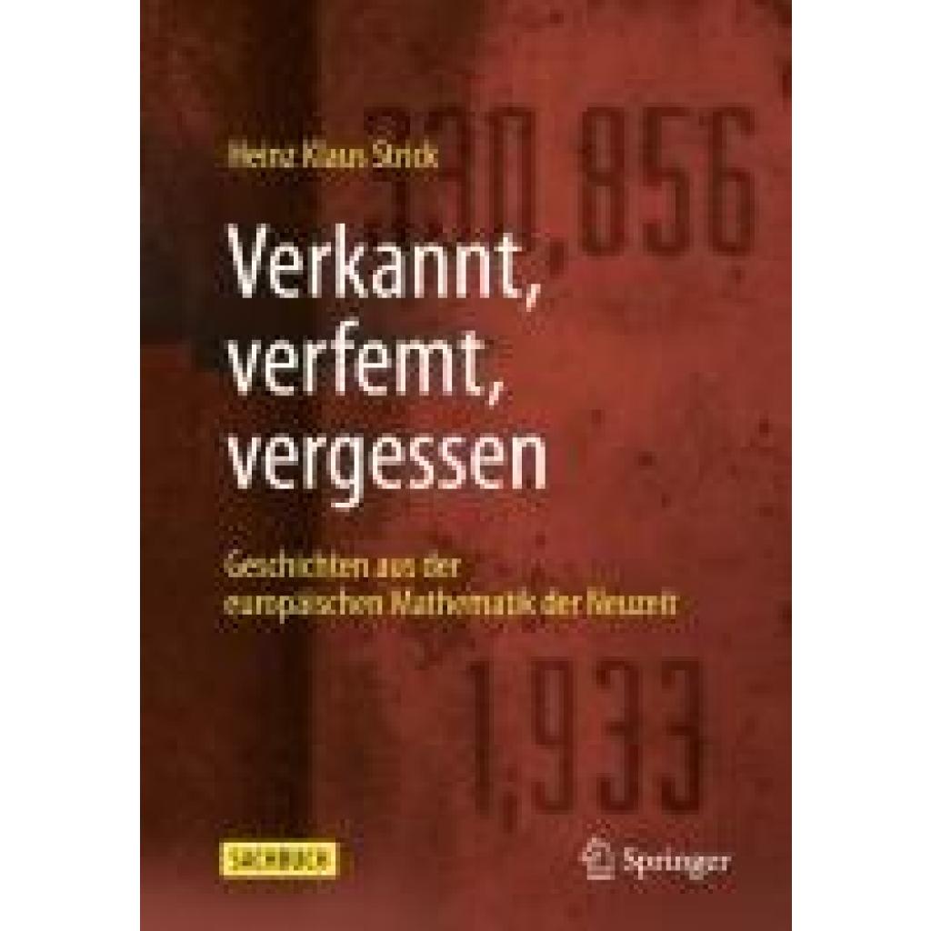 9783662688465 - Strick Heinz Klaus Verkannt verfemt vergessen