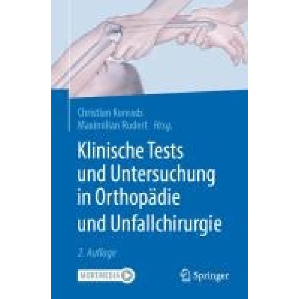 9783662693186 - Klinische Tests und Untersuchung in Orthopädie und Unfallchirurgie