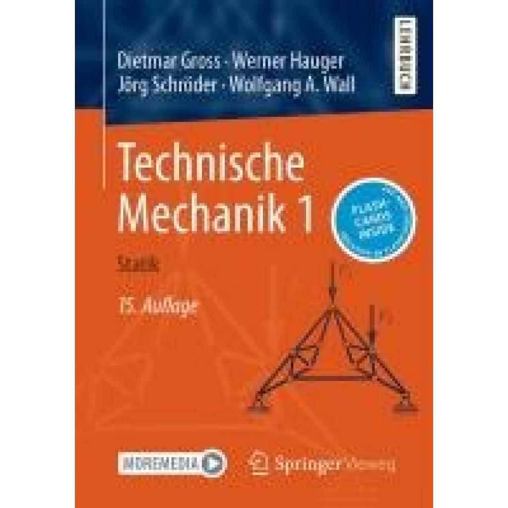 9783662694428 - Gross Dietmar Technische Mechanik 1