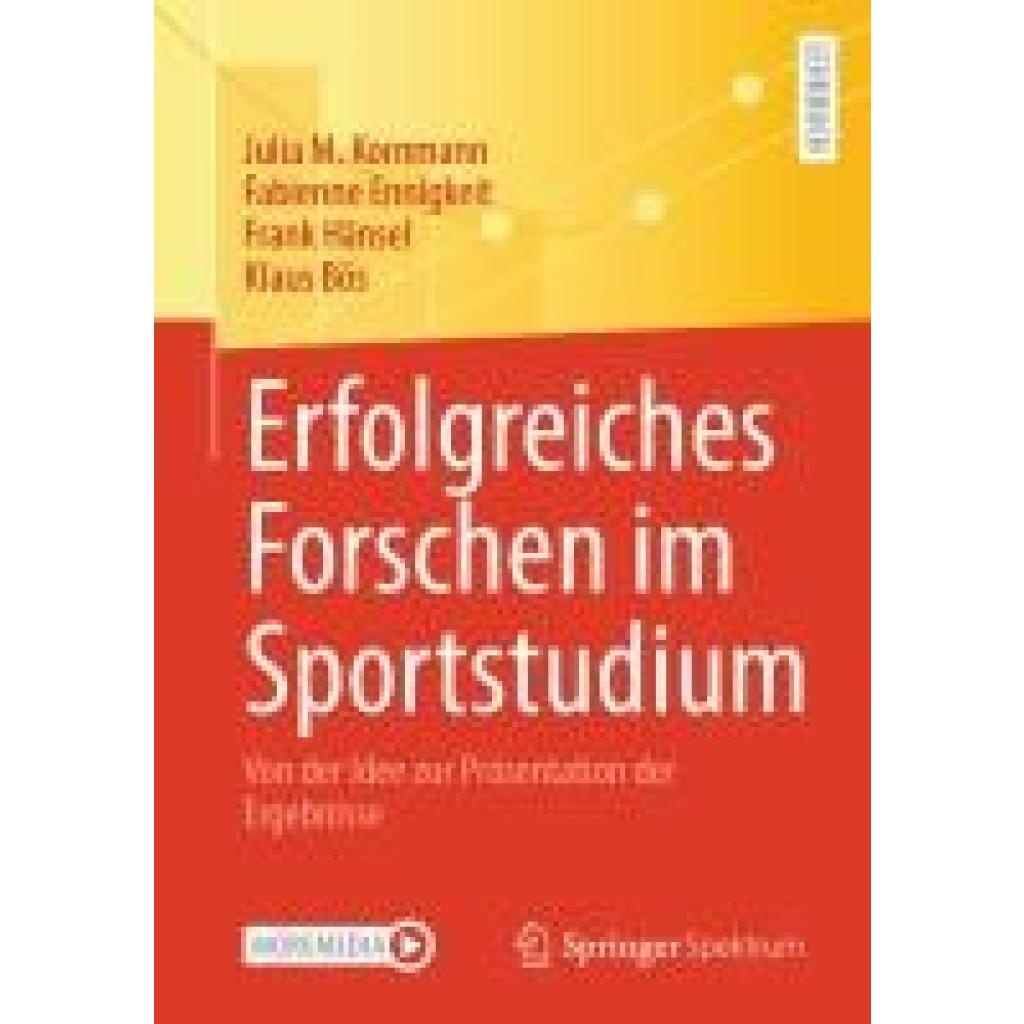 9783662700433 - Kornmann Julia M Erfolgreiches Forschen im Sportstudium