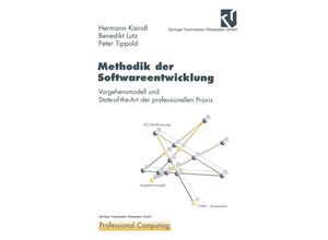 9783663107897 - XProfessional Computing   Methodik der Softwareentwicklung - Benedikt Lutz Peter Tippold Kartoniert (TB)