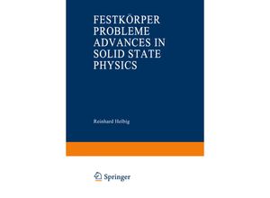 9783663119463 - Advances in Solid State Physics   Festkörperprobleme Kartoniert (TB)