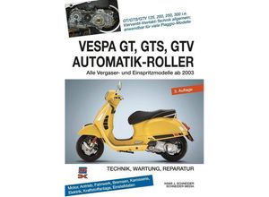 9783667115829 - Vespa GT GTS GTV Automatik-Roller - Hans J Schneider Kartoniert (TB)