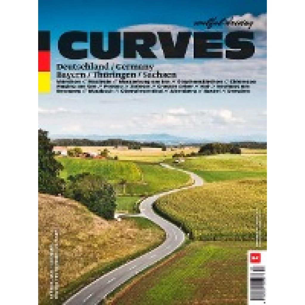 9783667124968 - CURVES Deutschlands Südosten   Germanys Southeast - Stefan Bogner Kartoniert (TB)