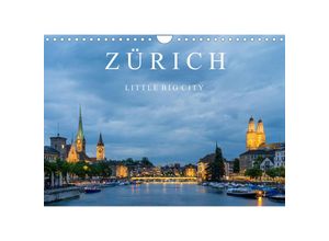 9783674311818 - ZÜRICH - Little Big City (Wandkalender 2023 DIN A4 quer)