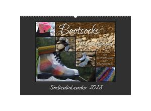 9783674441706 - Sockenkalender Bootsocks 2023 (Wandkalender 2023 DIN A2 quer)