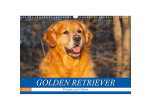 9783674941855 - Golden Retriever - Freunde auf 4 Pfoten (Wandkalender 2023 DIN A3 quer)