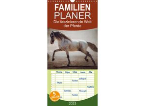 9783674977694 - Familienplaner Die Faszinierende Welt der Pferde (Wandkalender 2023  21 cm x 45 cm hoch)