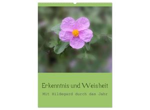 9783675476271 - Erkenntnis und Weisheit - Hildegard von Bingen (Wandkalender 2024 DIN A2 hoch) CALVENDO Monatskalender