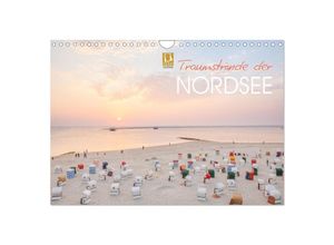 9783675509061 - Traumstrände der Nordsee (Wandkalender 2024 DIN A4 quer) CALVENDO Monatskalender