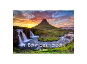 9783675535893 - Im Bann des Nordens - Island (Wandkalender 2024 DIN A2 quer) CALVENDO Monatskalender