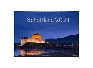 9783675639591 - Schottland (Wandkalender 2024 DIN A2 quer) CALVENDO Monatskalender