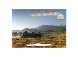 9783675652026 - Schöne Alpenländer (Tischkalender 2024 DIN A5 quer) CALVENDO Monatskalender