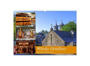 9783675680869 - Whisky Distillery - Schottische Brennereien (Wandkalender 2024 DIN A2 quer) CALVENDO Monatskalender