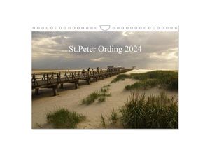 9783675704879 - St Peter Ording 2024 (Wandkalender 2024 DIN A4 quer) CALVENDO Monatskalender