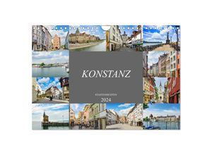 9783675797192 - Konstanz Stadtansichten (Wandkalender 2024 DIN A4 quer) CALVENDO Monatskalender