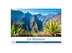 9783675845718 - La Réunion - Impressionen von Rolf Dietz (Tischkalender 2024 DIN A5 quer) CALVENDO Monatskalender