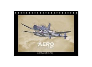 9783675895812 - Aero Action Art - Luftfahrt Kunst (Tischkalender 2024 DIN A5 quer) CALVENDO Monatskalender