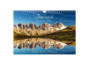 9783675896703 - Tirol 2024 - die schönsten Plätze (Wandkalender 2024 DIN A4 quer) CALVENDO Monatskalender