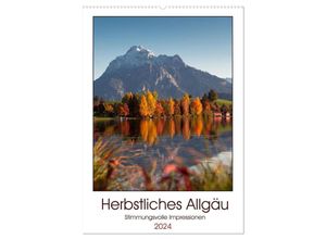 9783675938069 - Herbstliches Allgäu (Wandkalender 2024 DIN A2 hoch) CALVENDO Monatskalender