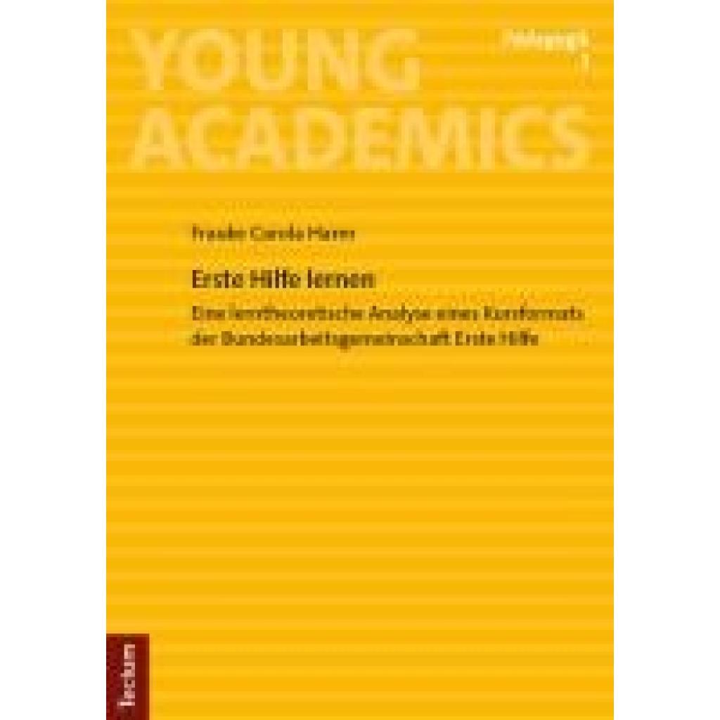 9783689001766 - Harm Frauke Carola Erste Hilfe lernen